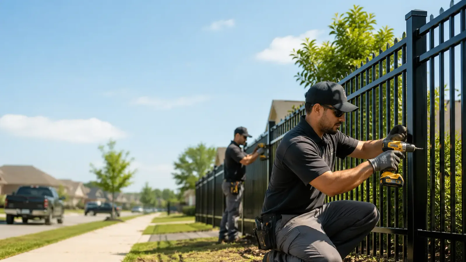 Metal Fence Installation in Asher, OK